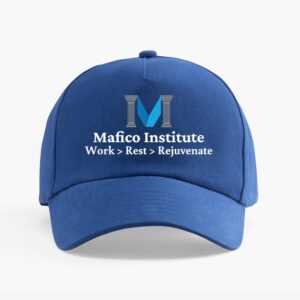 Printed Baseball Cap Blue